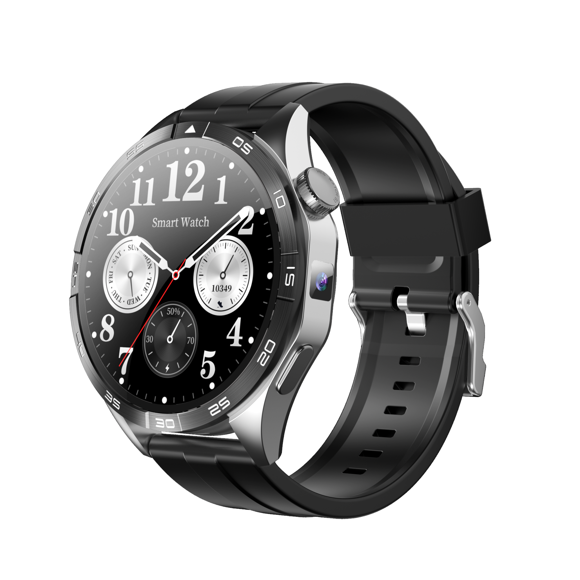 2024 Q83 1.43inch round WIFI GPS APP Download Sport watches sim card 4G phone Smartwatch with android